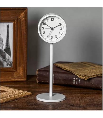 Amazon.co.jp: 無印良品 公園の時計・ミニ 置時計・ブラック